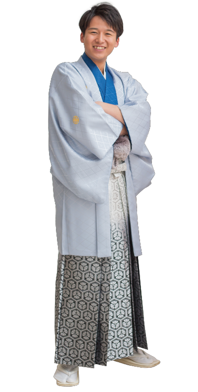 成人用 紋付袴レンタル